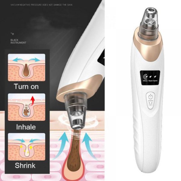 Electric Suction Blackhead Instrument Home Beauty Instrument Blackhead Pore Cleaning (rechargable).