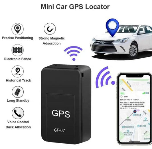 Gf07 Wireless Mini Magnetic Gps Tracker Car Tracking Device