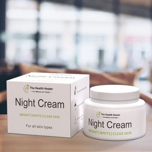 The Health Healer Night Cream – 50g With Scan Able Qr Code And Inside Seal